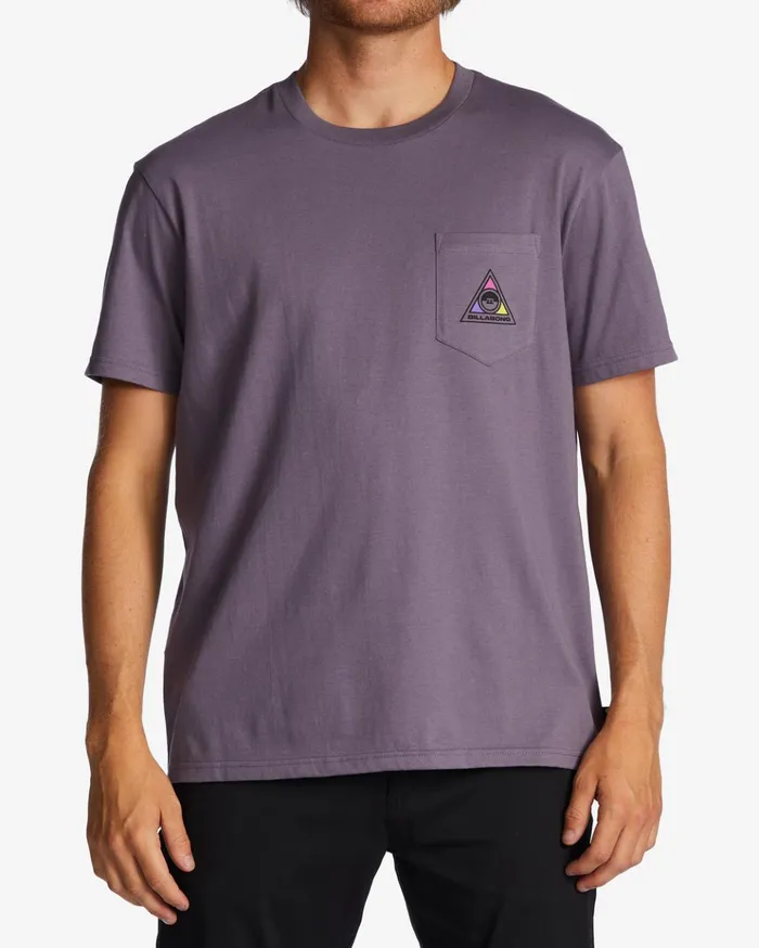 Billabong Troppo Pocket TShirt Purple Haze Men TShirts