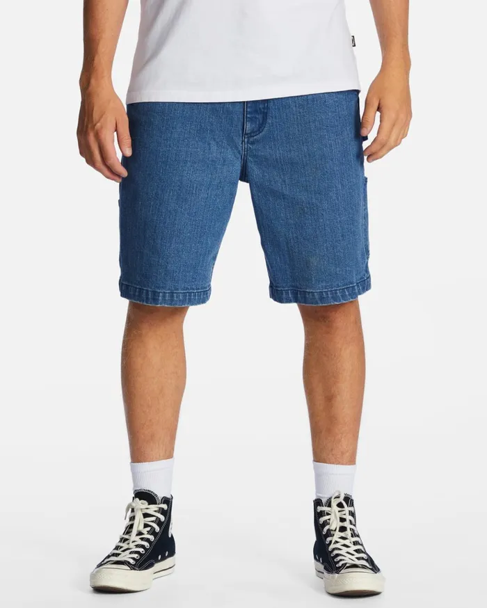 Billabong Union Jean Carpenter Shorts Ocean Wash Men Shorts