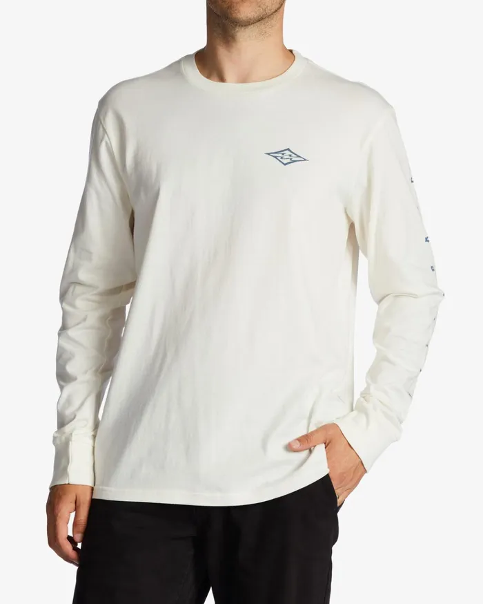 Billabong Unity Long Sleeve TShirt Off White Men TShirts