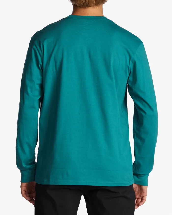 Billabong Unity Long Sleeve TShirt Teal Men TShirts Billabong Unity Long Sleeve TShirt Teal Men TShirts