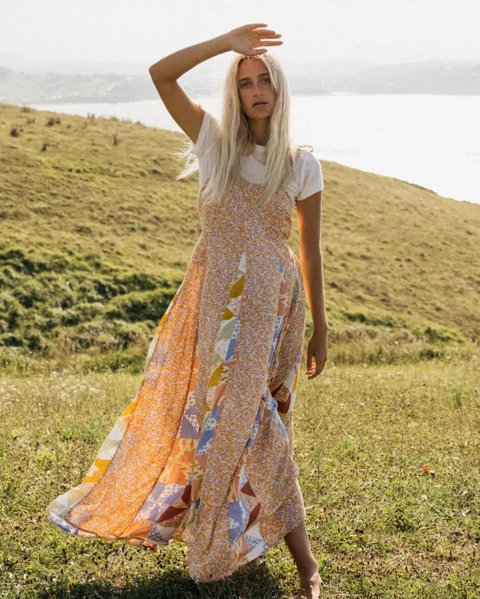 Billabong Vintage Gal Maxi Dress Multi Women Dresses