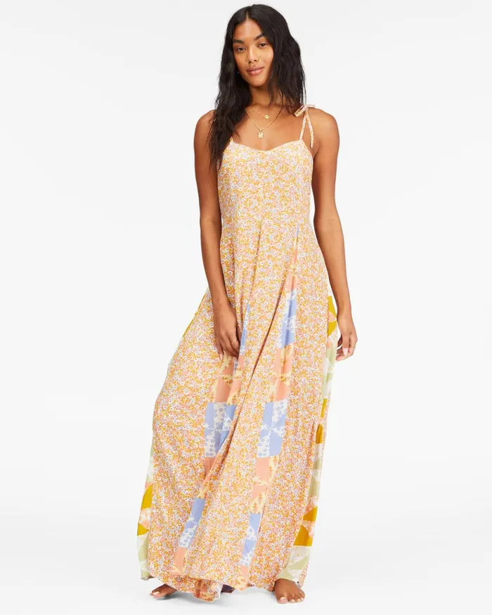 Billabong Vintage Gal Maxi Dress Multi Women Dresses Billabong Vintage Gal Maxi Dress Multi Women Dresses