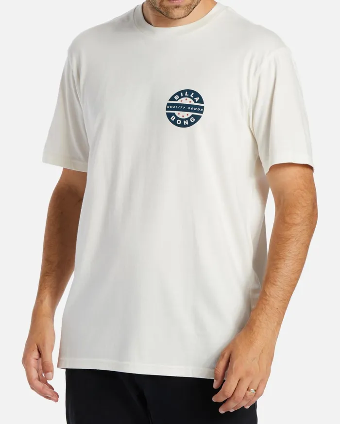 Billabong Vintage Rotor TShirt Off White Men TShirts Billabong Vintage Rotor TShirt Off White Men TShirts