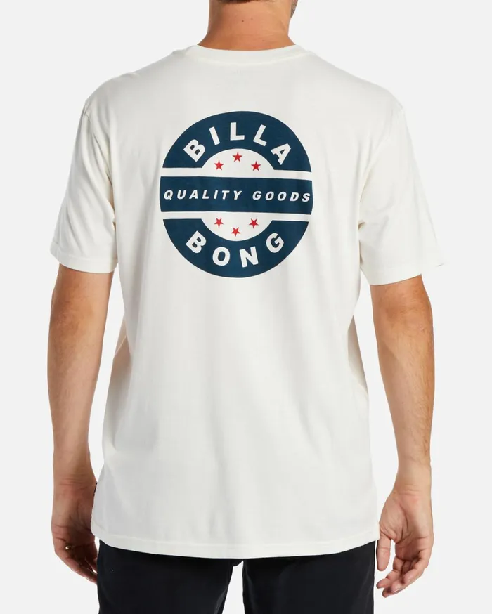 Billabong Vintage Rotor TShirt Off White Men TShirts Billabong Vintage Rotor TShirt Off White Men TShirts