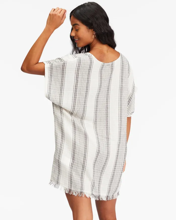 Billabong Walk Away Beach CoverUp Salt Crystal Women Dresses Billabong Walk Away Beach CoverUp Salt Crystal Women Dresses