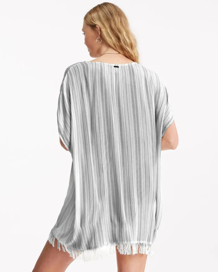 Billabong Walk Away Tunic Top WhiteMulti Women Dresses Billabong Walk Away Tunic Top WhiteMulti Women Dresses