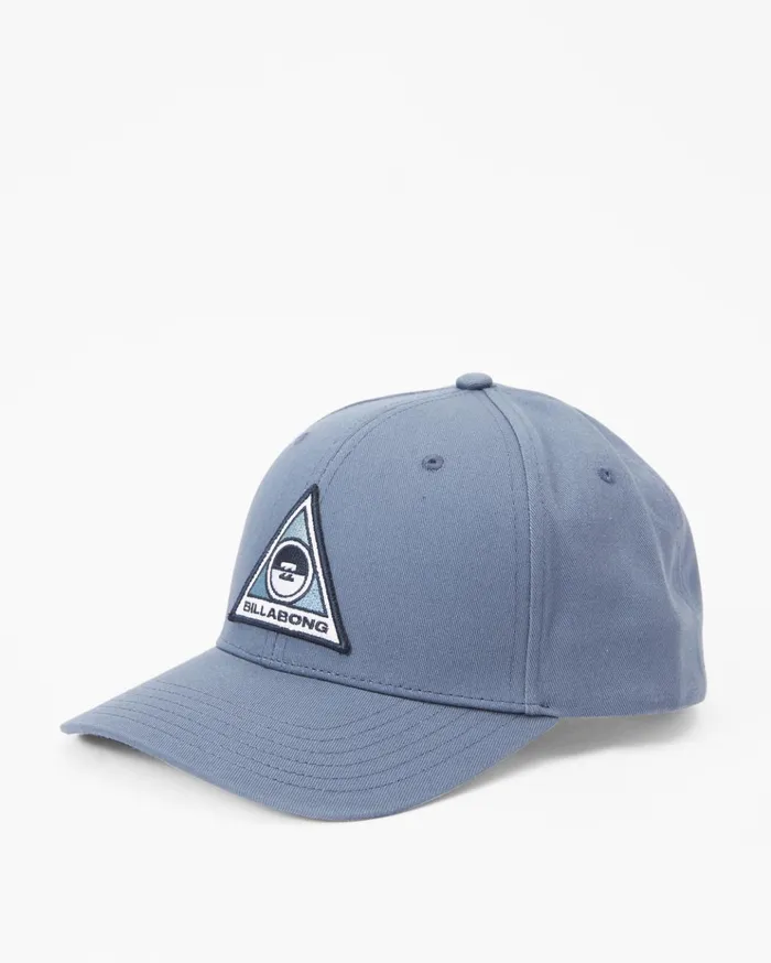 Billabong Walled Snapback Hat Washed Blue Men Hats