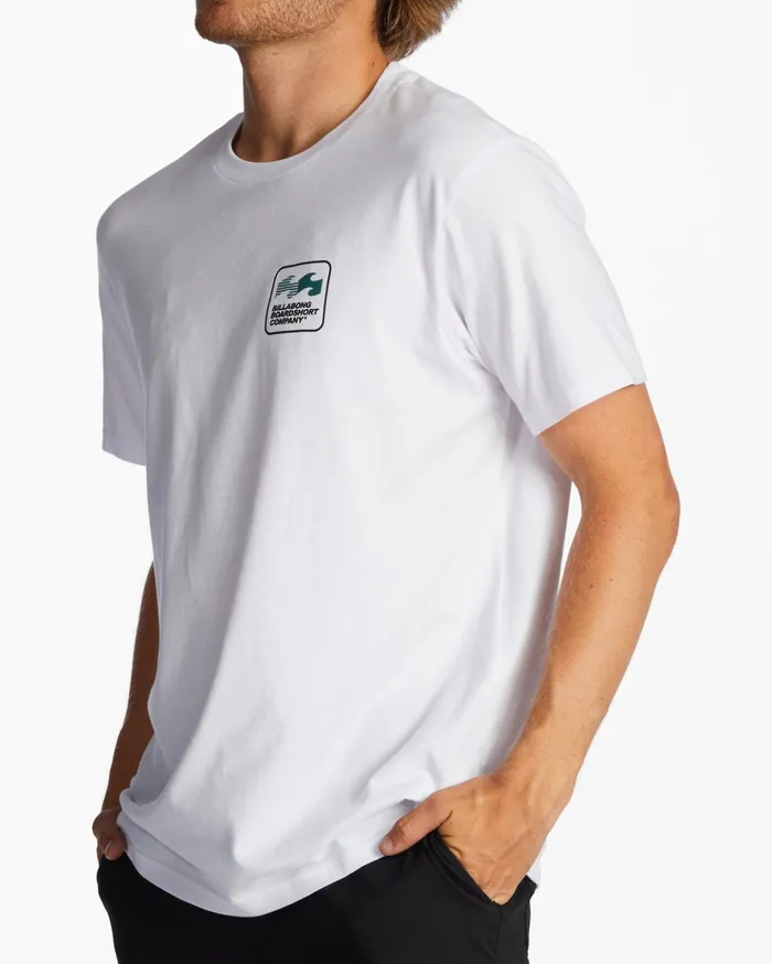 Billabong Walled TShirt White Men TShirts Billabong Walled TShirt White Men TShirts