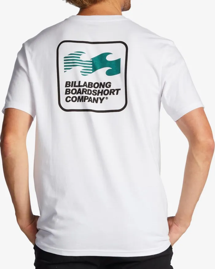 Billabong Walled TShirt White Men TShirts Billabong Walled TShirt White Men TShirts