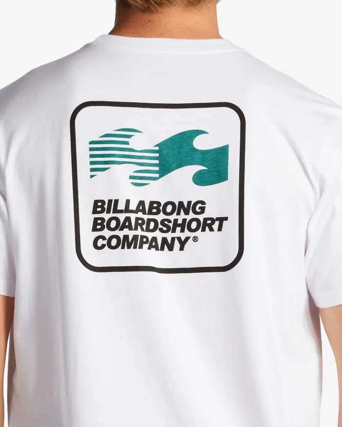 Billabong Walled TShirt White Men TShirts Billabong Walled TShirt White Men TShirts