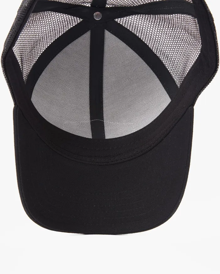 Billabong Walled Trucker Hat BlackGrey Men Hats Billabong Walled Trucker Hat BlackGrey Men Hats