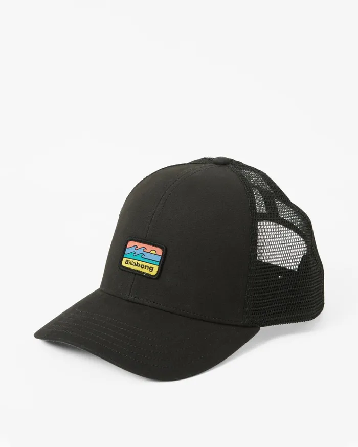 Billabong Walled Trucker Hat Black Men Hats
