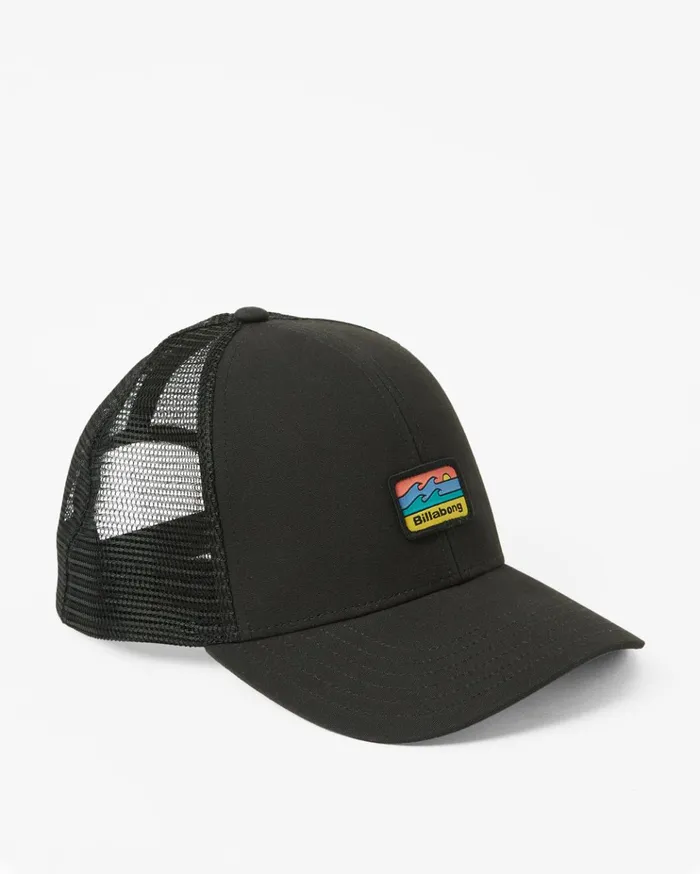 Billabong Walled Trucker Hat Black Men Hats Billabong Walled Trucker Hat Black Men Hats