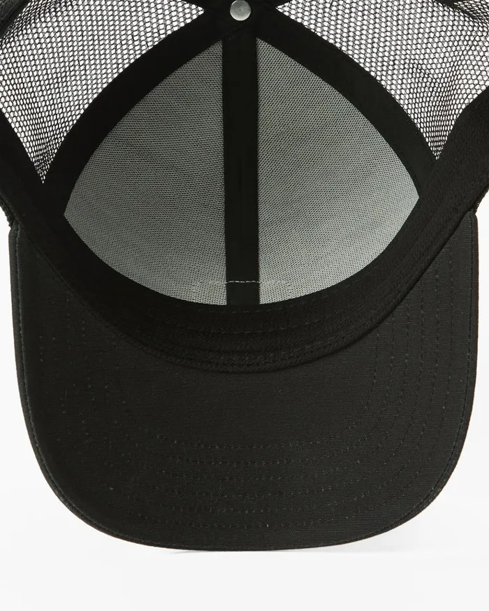 Billabong Walled Trucker Hat Black Men Hats Billabong Walled Trucker Hat Black Men Hats
