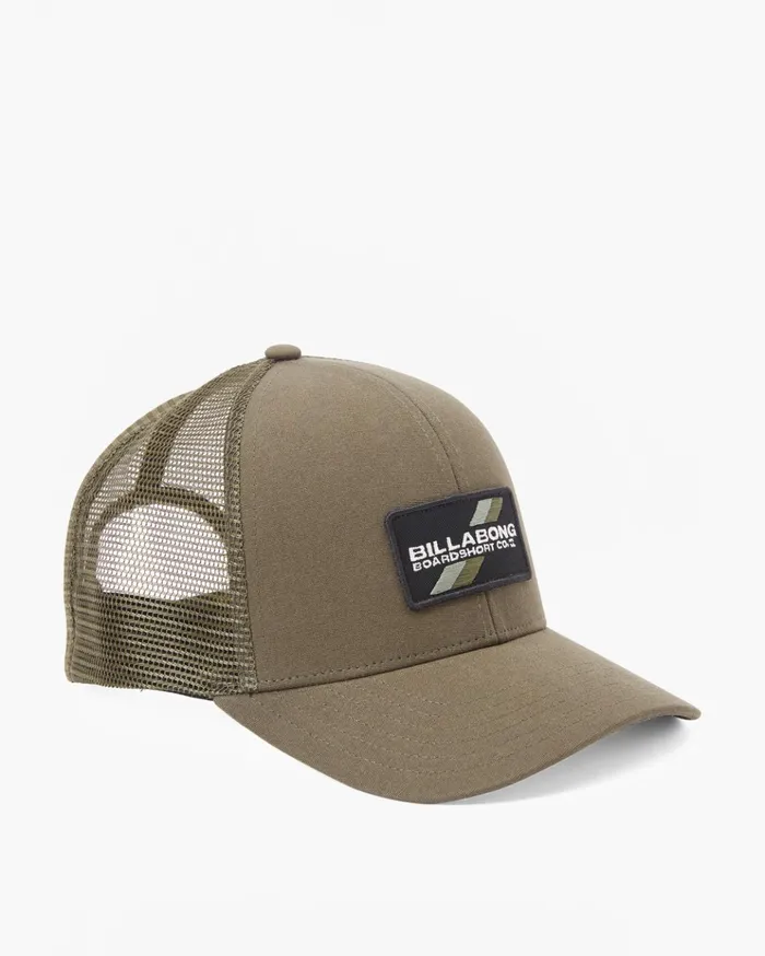 Billabong Walled Trucker Hat Military Men Hats Billabong Walled Trucker Hat Military Men Hats