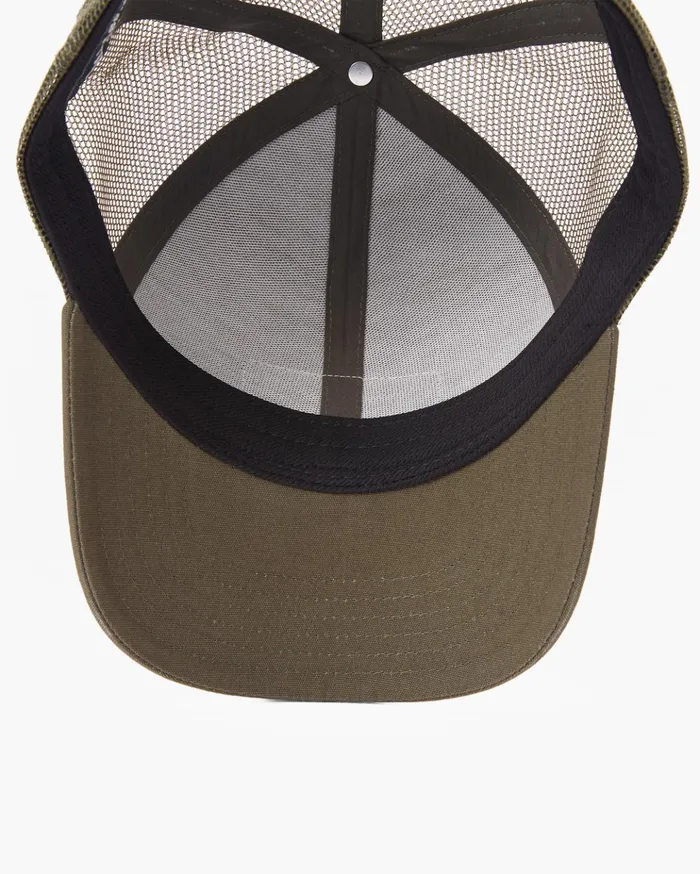 Billabong Walled Trucker Hat Military Men Hats Billabong Walled Trucker Hat Military Men Hats