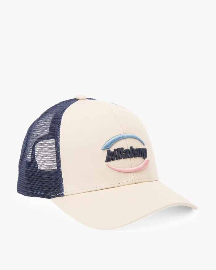Billabong Walled Trucker Hat Sand Men Hats Billabong Walled Trucker Hat Sand Men Hats