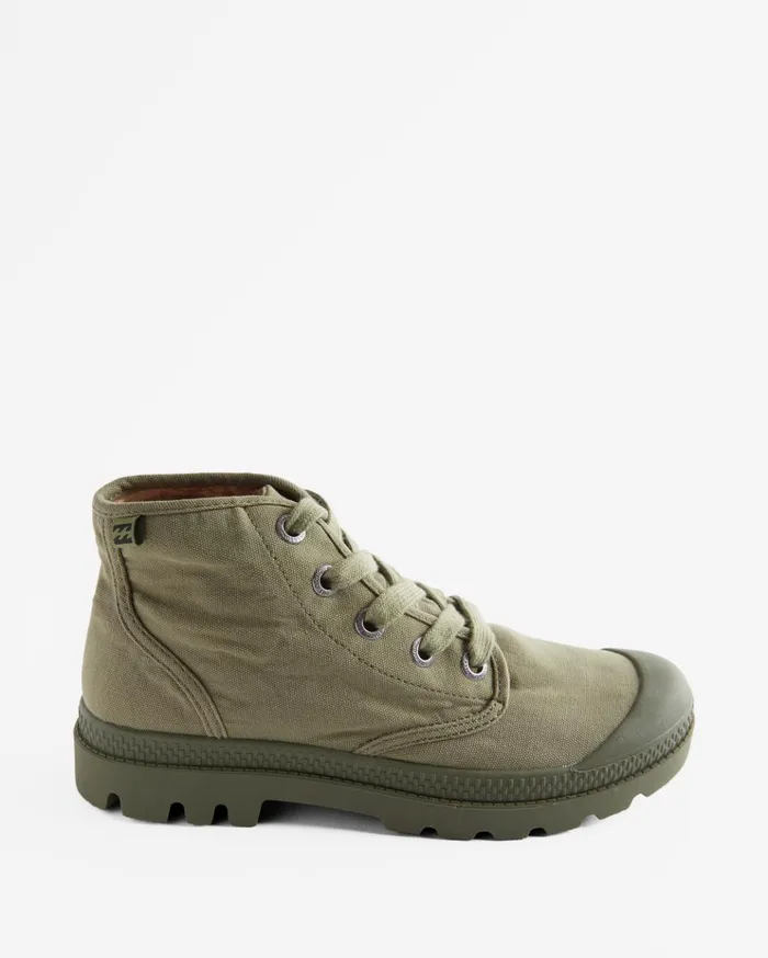 Billabong Wander Out Hiking Boots Army Women Shoes Billabong Wander Out Hiking Boots Army Women Shoes