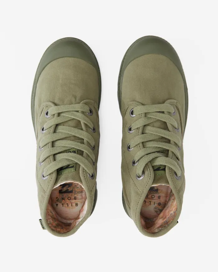 Billabong Wander Out Hiking Boots Army Women Shoes Billabong Wander Out Hiking Boots Army Women Shoes