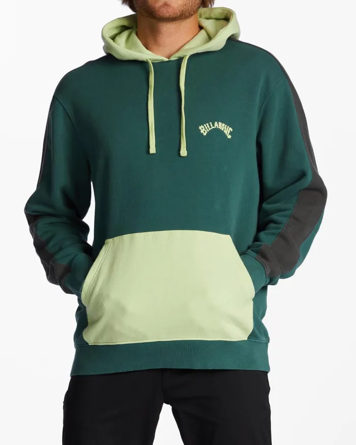Billabong Wave Washed Hoodie Cypress Men Hoodies and Fleece