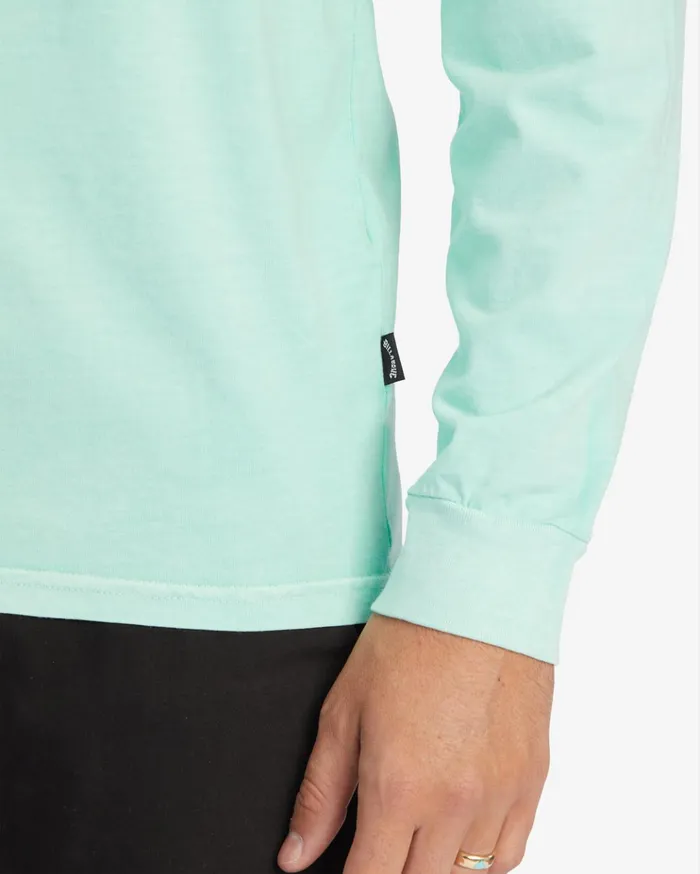 Billabong Wave Washed Long Sleeve TShirt Mint Men TShirts Billabong Wave Washed Long Sleeve TShirt Mint Men TShirts