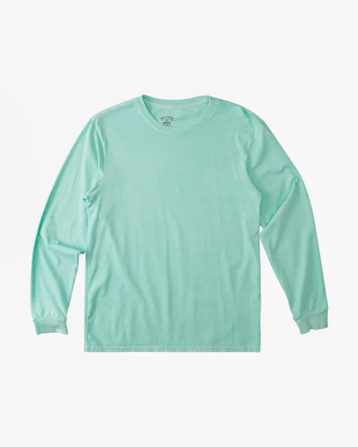 Billabong Wave Washed Long Sleeve TShirt Mint Men TShirts Billabong Wave Washed Long Sleeve TShirt Mint Men TShirts