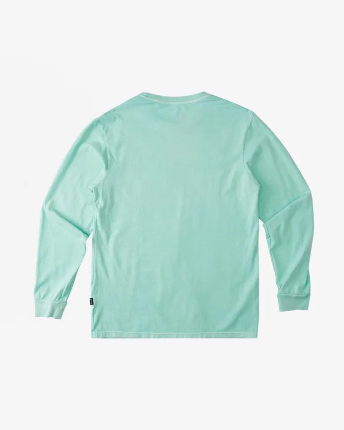 Billabong Wave Washed Long Sleeve TShirt Mint Men TShirts Billabong Wave Washed Long Sleeve TShirt Mint Men TShirts