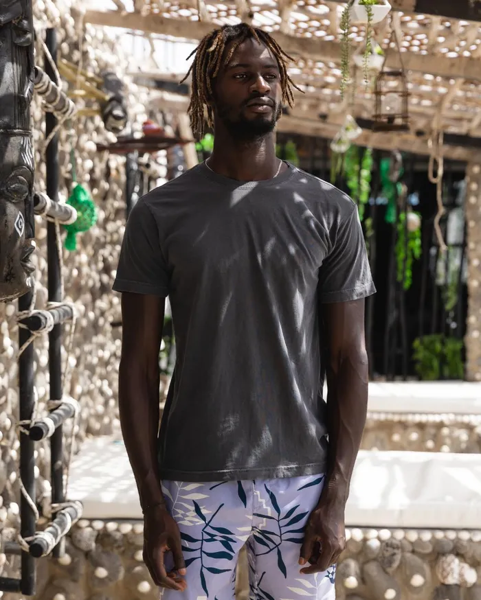 Billabong Wave Washed Short Sleeve TShirt Charcoal Men TShirts