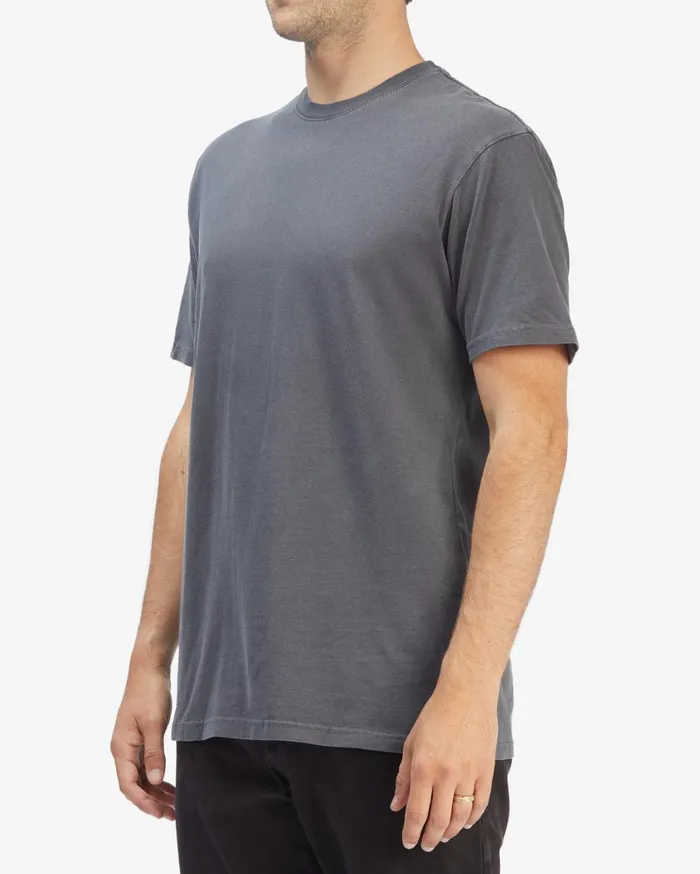 Billabong Wave Washed Short Sleeve TShirt Charcoal Men TShirts Billabong Wave Washed Short Sleeve TShirt Charcoal Men TShirts