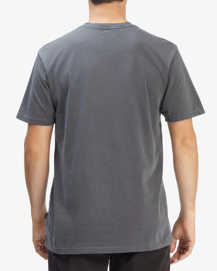 Billabong Wave Washed Short Sleeve TShirt Charcoal Men TShirts Billabong Wave Washed Short Sleeve TShirt Charcoal Men TShirts