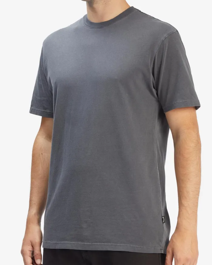 Billabong Wave Washed Short Sleeve TShirt Charcoal Men TShirts Billabong Wave Washed Short Sleeve TShirt Charcoal Men TShirts