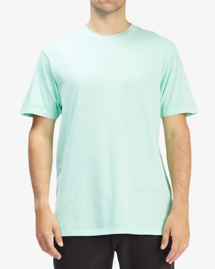 Billabong Wave Washed Short Sleeve TShirt Mint Men TShirts