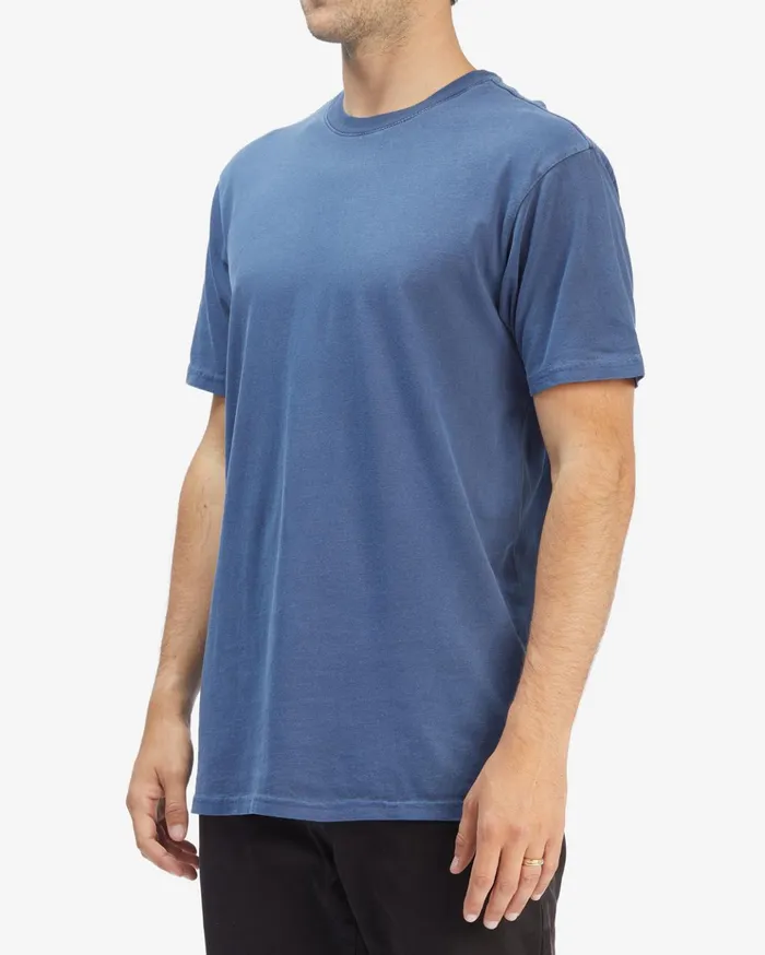 Billabong Wave Washed Short Sleeve TShirt Navy Men TShirts Billabong Wave Washed Short Sleeve TShirt Navy Men TShirts