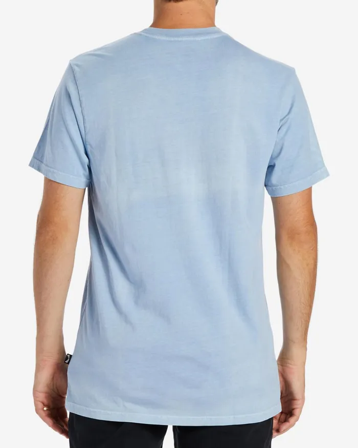 Billabong Wave Washed Short Sleeve TShirt Washed Blue Men TShirts Billabong Wave Washed Short Sleeve TShirt Washed Blue Men TShirts