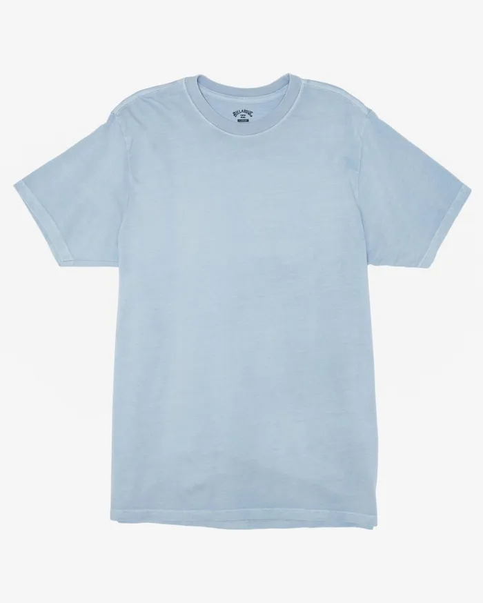 Billabong Wave Washed Short Sleeve TShirt Washed Blue Men TShirts Billabong Wave Washed Short Sleeve TShirt Washed Blue Men TShirts
