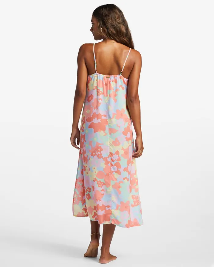 Billabong Weekend Waves Midi Dress Peach Pie Women Dresses Billabong Weekend Waves Midi Dress Peach Pie Women Dresses