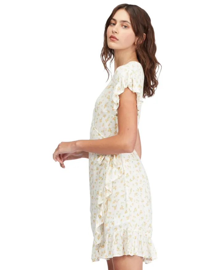 Billabong Wrap And Roll Woven Dress Salt Crystal Women Dresses Billabong Wrap And Roll Woven Dress Salt Crystal Women Dresses