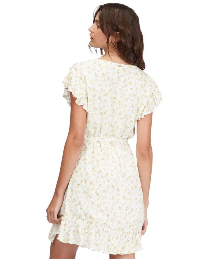 Billabong Wrap And Roll Woven Dress Salt Crystal Women Dresses Billabong Wrap And Roll Woven Dress Salt Crystal Women Dresses