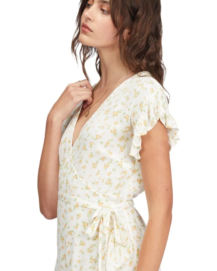 Billabong Wrap And Roll Woven Dress Salt Crystal Women Dresses Billabong Wrap And Roll Woven Dress Salt Crystal Women Dresses
