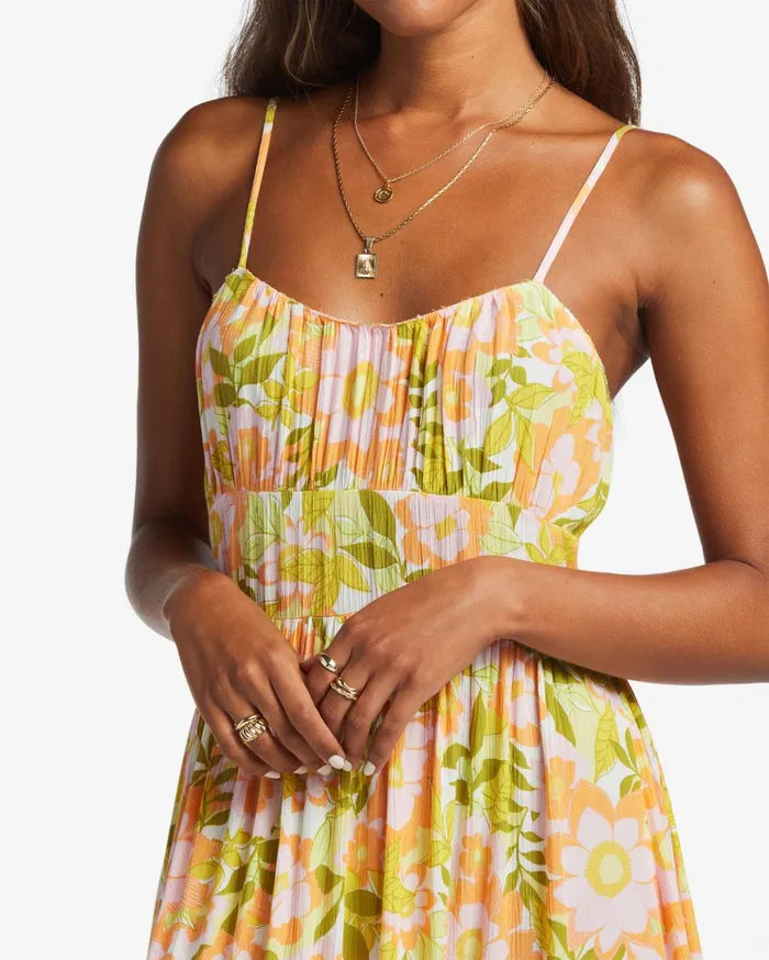 Billabong Your Babe Midi Dress Orange Peel Women Dresses Billabong Your Babe Midi Dress Orange Peel Women Dresses
