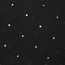 Black and Gold Clip Dot Dahlia Swing Dress DressesPlus Unique Vintage Pocket Dresses