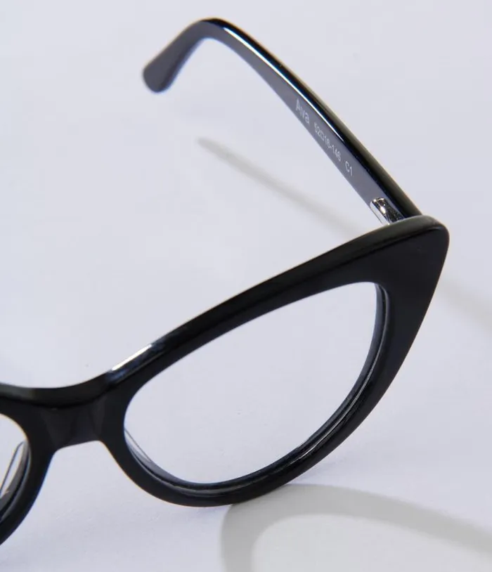 Black Rimmed Cat Eye Glasses Accessories Unique Vintage Sunglasses