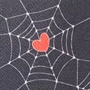 Black Spiderweb and Heart Print Flare Dress DressesHalloweenPlus Unique Vintage Dresses