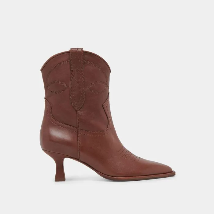 Boots and Booties Shop Dolce Vita Angel Booties Chocolate Leather Chocolate Leather Boots and Booties Shop Dolce Vita Angel Booties Chocolate Leather Chocolate Leather