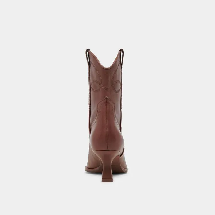 Boots and Booties Shop Dolce Vita Angel Booties Chocolate Leather Chocolate Leather