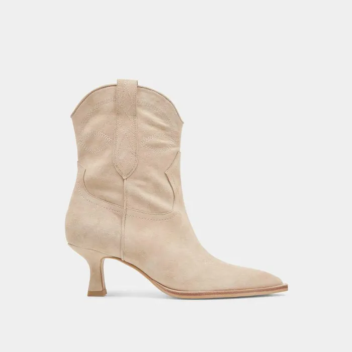 Boots and Booties Shop Dolce Vita Angel Booties Dune Suede Dune Suede