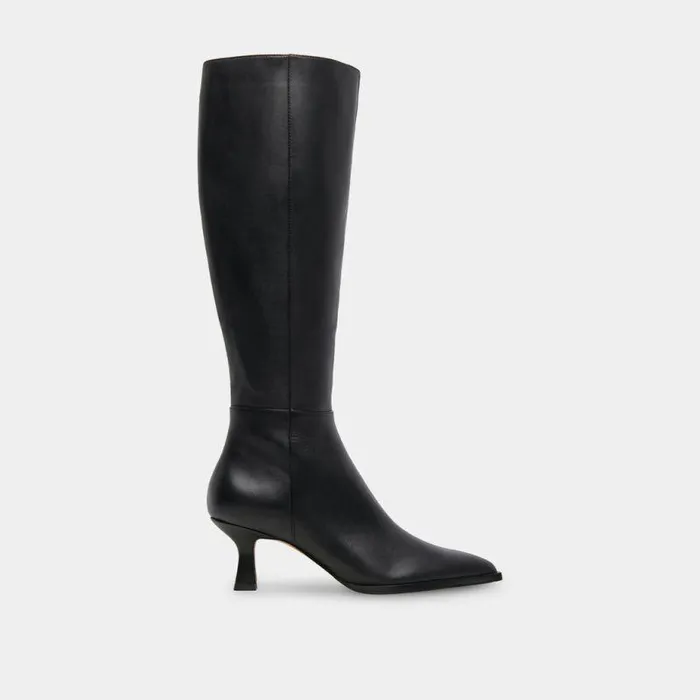 Boots and Booties Shop Dolce Vita Auggie Boots Black Leather Black Leather