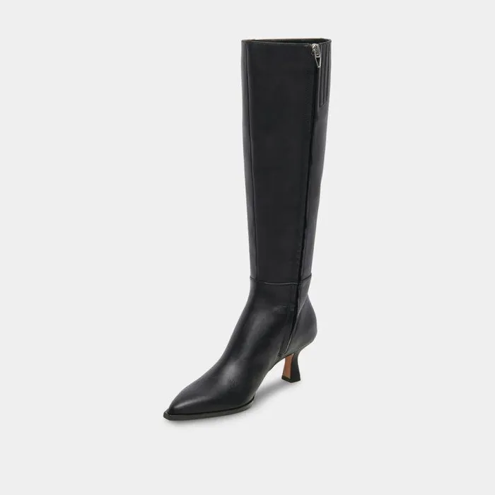 Boots and Booties Shop Dolce Vita Auggie Boots Black Leather Black Leather