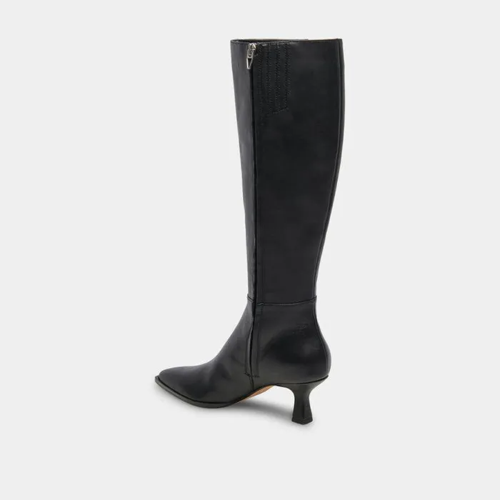 Boots and Booties Shop Dolce Vita Auggie Boots Black Leather Black Leather