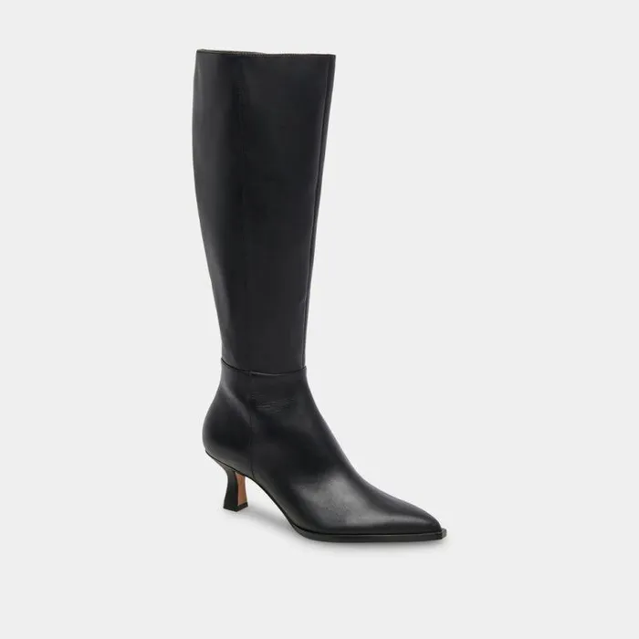 Boots and Booties Shop Dolce Vita Auggie Boots Black Leather Black Leather